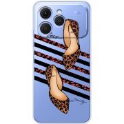 Прозорий чохол BoxFace Tecno Spark 40 Love Beauty