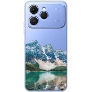 Прозорий чохол BoxFace Tecno Spark 40 Blue Mountain