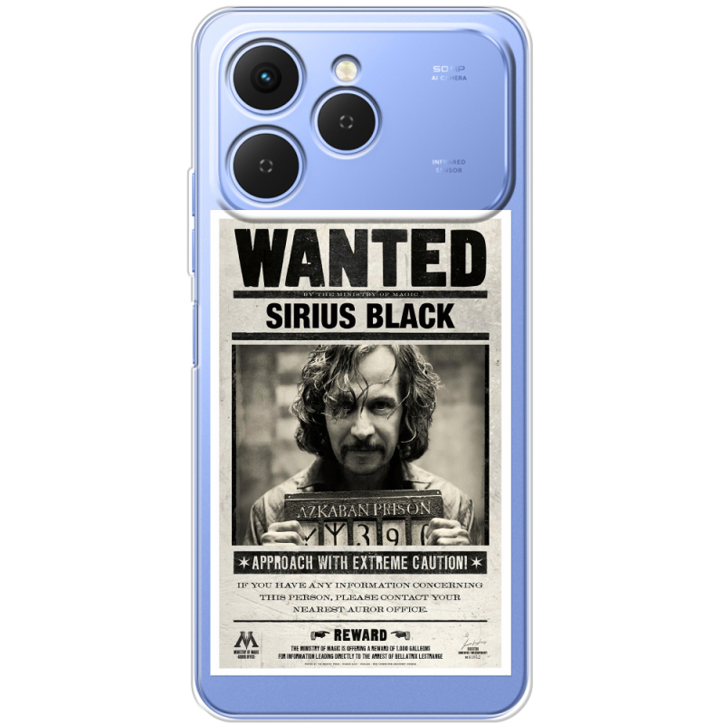 Прозорий чохол BoxFace Tecno Spark 40 Sirius Black