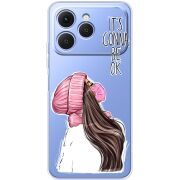 Прозорий чохол BoxFace Tecno Spark 40 It's Gonna Be OK