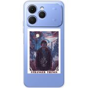 Прозорий чохол BoxFace Tecno Spark 40 Stranger Things