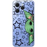 Прозорий чохол BoxFace Tecno Spark 40 Baby Yoda