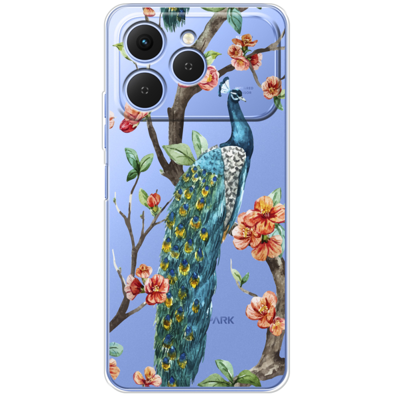 Прозорий чохол BoxFace Tecno Spark 40 Pavlin