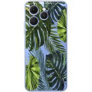 Прозорий чохол BoxFace Tecno Spark 40 Palm Tree