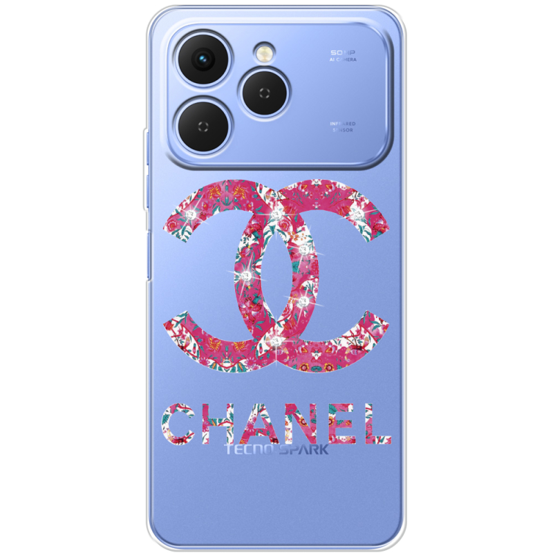 Чохол зі стразами Tecno Spark 40 