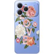 Чохол зі стразами Tecno Spark 40 Love