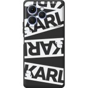 Чорний чохол BoxFace Tecno Spark 40 White Karl