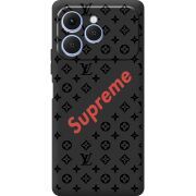 Чорний чохол BoxFace Tecno Spark 40 Style S