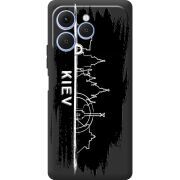 Чорний чохол BoxFace Tecno Spark 40 Kyiv