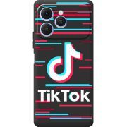 Чорний чохол BoxFace Tecno Spark 40 Tik Tok