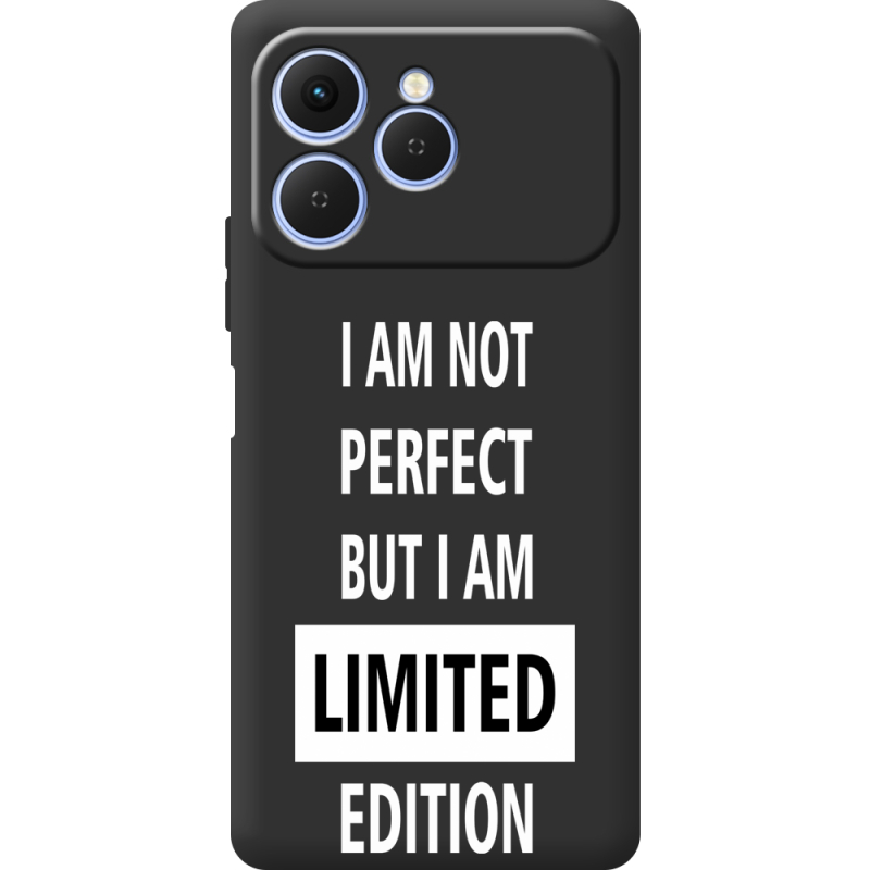 Чорний чохол BoxFace Tecno Spark 40 Limited Edition