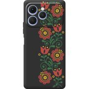 Чорний чохол BoxFace Tecno Spark 40 Ethno