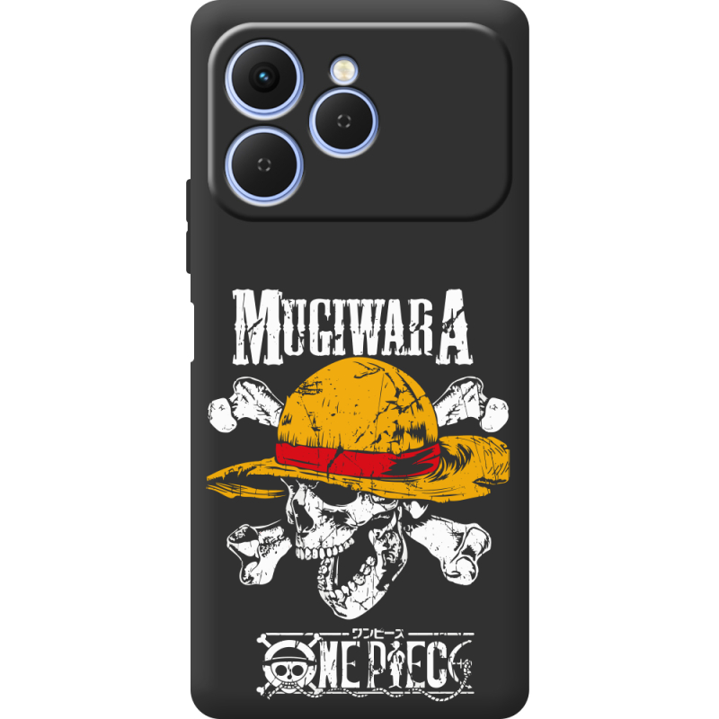 Чорний чохол BoxFace Tecno Spark 40 One Piece Большой куш