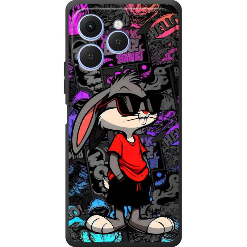 Чорний чохол BoxFace Tecno Spark 40 Малий вухань