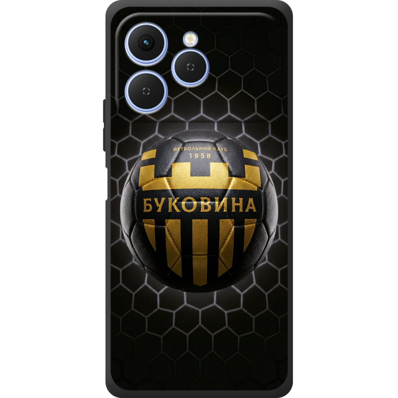 Чорний чохол BoxFace Tecno Spark 40 