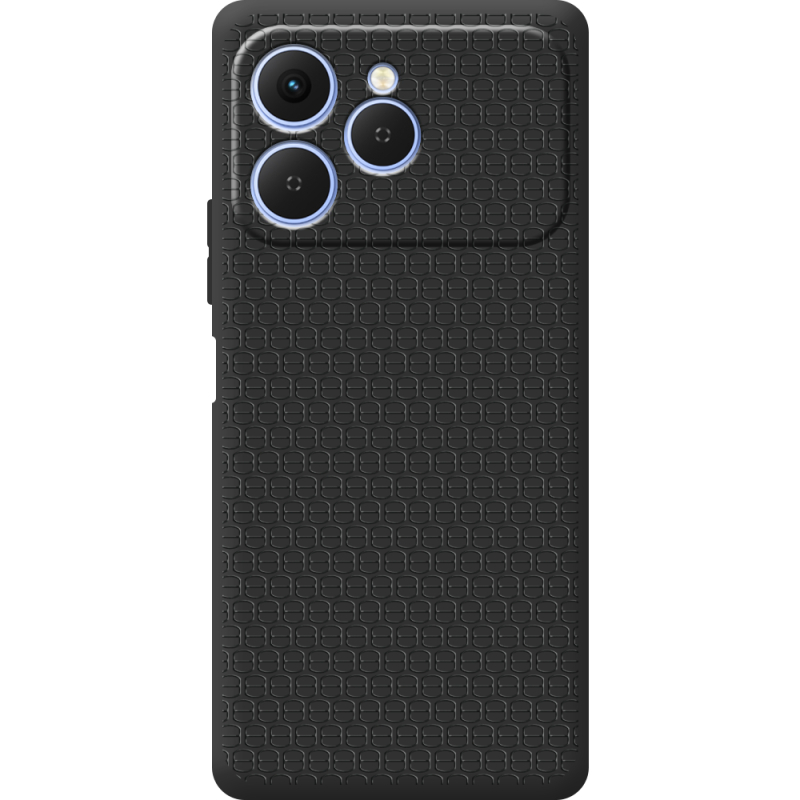 Чорний чохол BoxFace Tecno Spark 40 Black Barrels