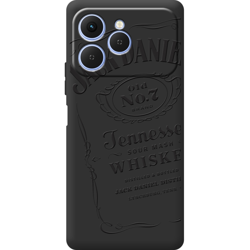 Чорний чохол BoxFace Tecno Spark 40 JD