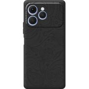 Чорний чохол BoxFace Tecno Spark 40 