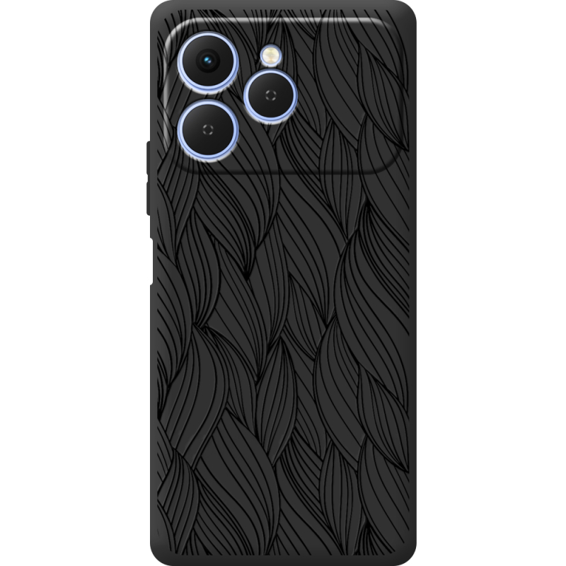 Чорний чохол BoxFace Tecno Spark 40 