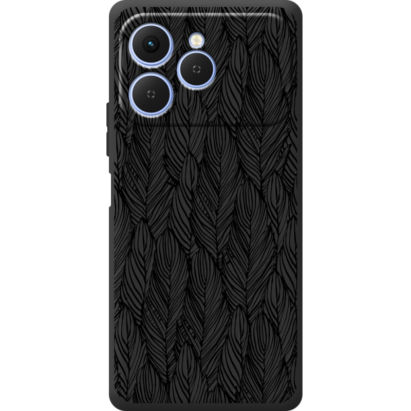 Чорний чохол BoxFace Tecno Spark 40 