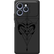 Чорний чохол BoxFace Tecno Spark 40 