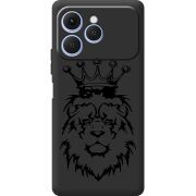 Чорний чохол BoxFace Tecno Spark 40 