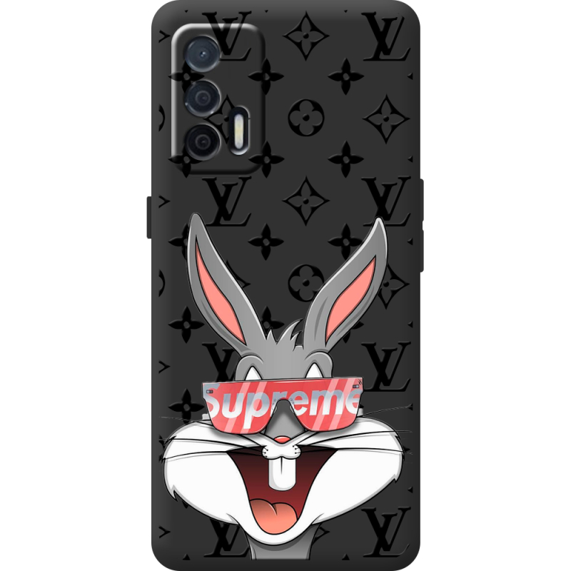 Чорний чохол BoxFace Realme GT 5G looney bunny