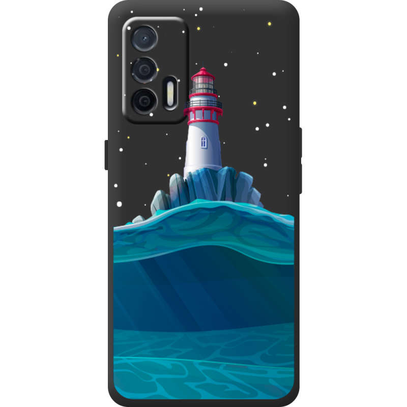 Чорний чохол BoxFace Realme GT 5G Lighthouse