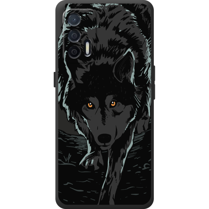 Чорний чохол BoxFace Realme GT 5G Wolf