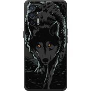 Чорний чохол BoxFace Realme GT 5G Wolf