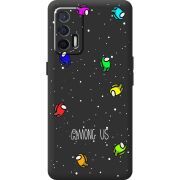 Чорний чохол BoxFace Realme GT 5G Among Us Invisible