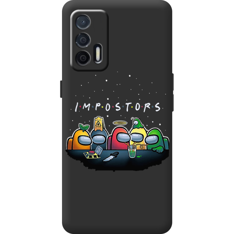 Чорний чохол BoxFace Realme GT 5G Among Us Impostors