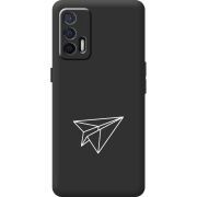 Чорний чохол BoxFace Realme GT 5G Paper Plane
