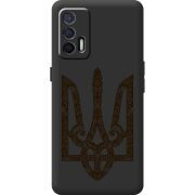 Чорний чохол BoxFace Realme GT 5G Ukrainian Trident