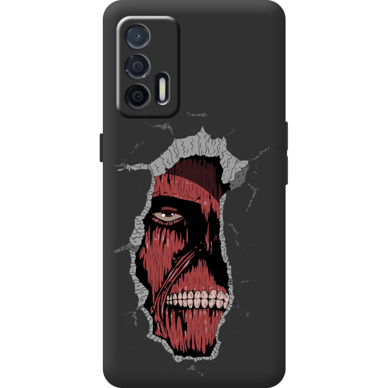 Чорний чохол BoxFace Realme GT 5G Нападение на Титана