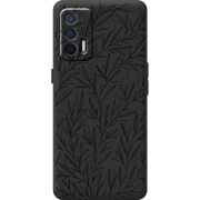 Чорний чохол BoxFace Realme GT 5G Leaves