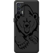 Чорний чохол BoxFace Realme GT 5G Grizzly Bear
