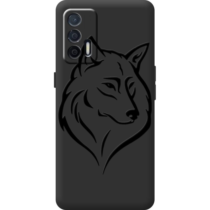 Чорний чохол BoxFace Realme GT 5G Wolf