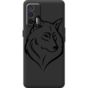 Чорний чохол BoxFace Realme GT 5G Wolf