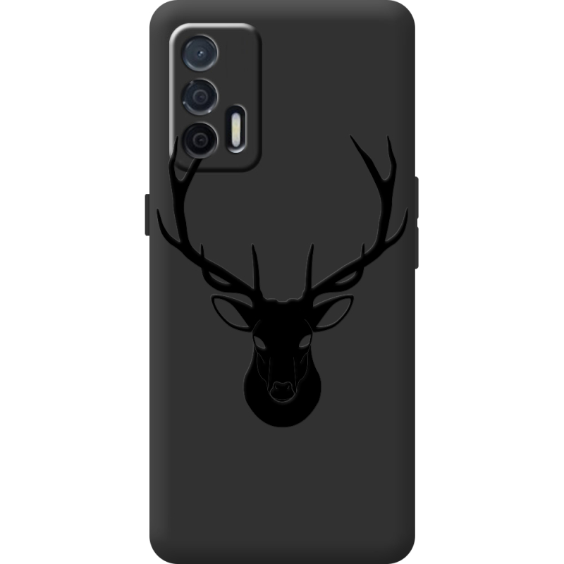 Чорний чохол BoxFace Realme GT 5G Deer