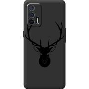 Чорний чохол BoxFace Realme GT 5G Deer