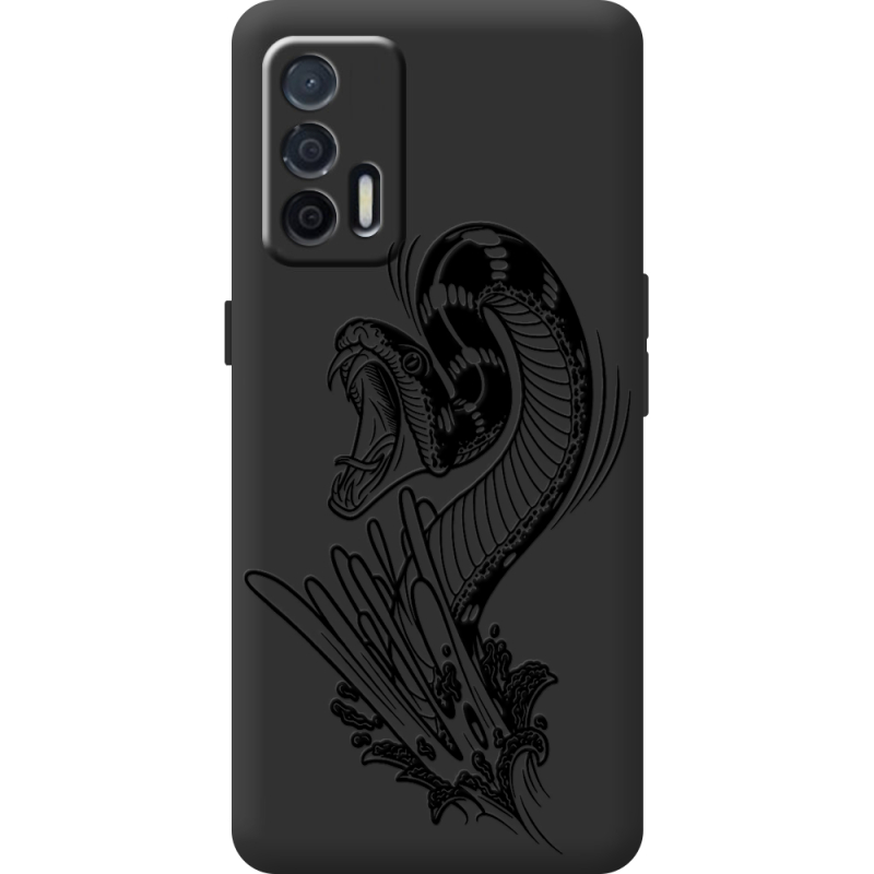 Чорний чохол BoxFace Realme GT 5G Snake