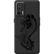 Чорний чохол BoxFace Realme GT 5G Snake