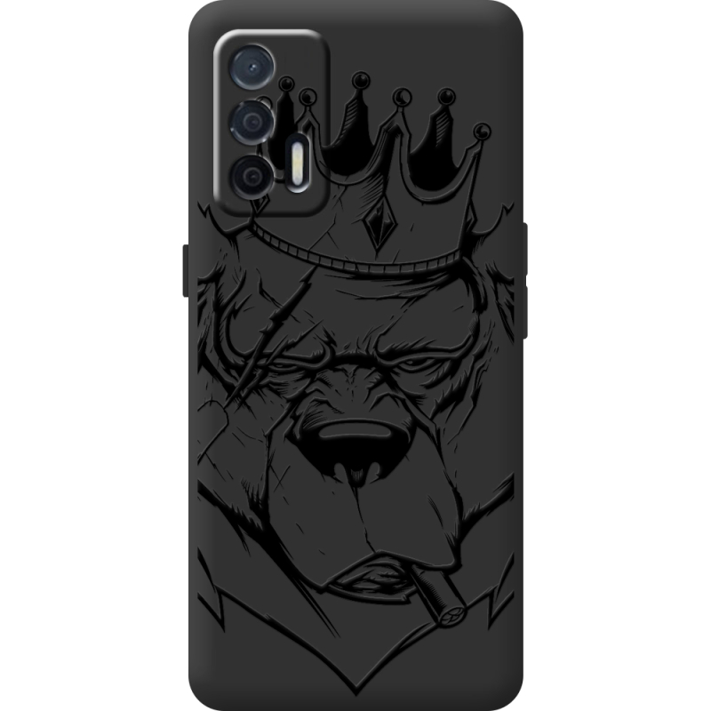 Чорний чохол BoxFace Realme GT 5G Bear King