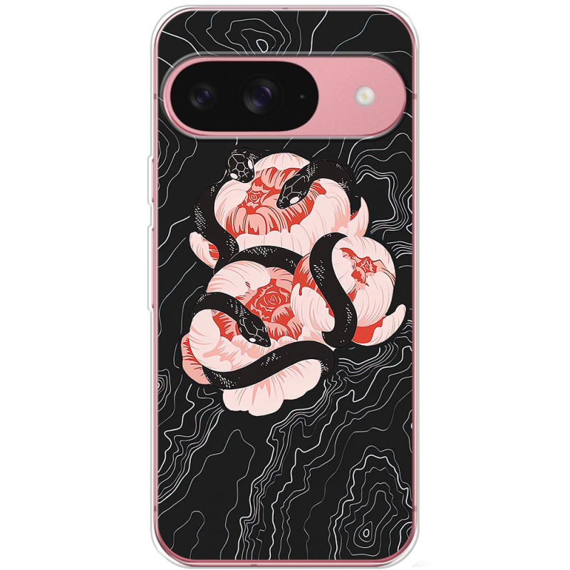 Чохол BoxFace Google Pixel 10 Snake Rose