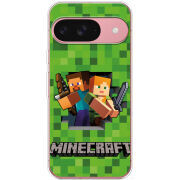 Чохол BoxFace Google Pixel 10 Майнкрафт Стів і Алекс