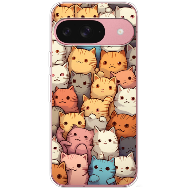Чохол BoxFace Google Pixel 10 Котики муркотики