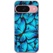 Чохол BoxFace Google Pixel 10 лазурные бабочки