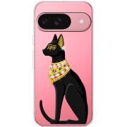 Чохол зі стразами для Google Pixel 10 Egipet Cat