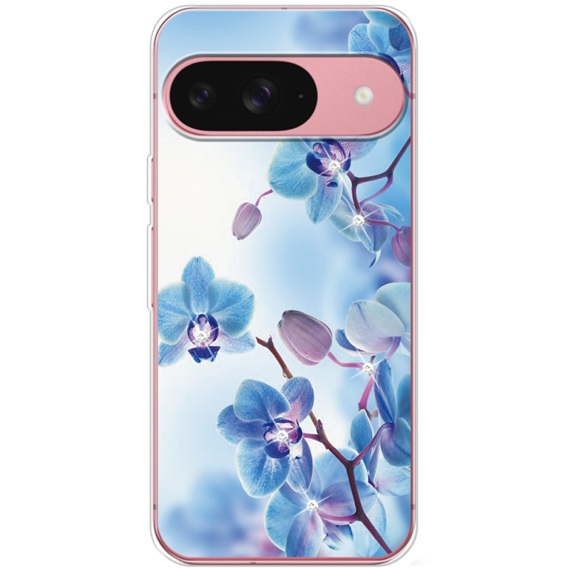 Чохол зі стразами для Google Pixel 10 Orchids